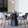 Zuiver Ronde Design Eettafel Zwart