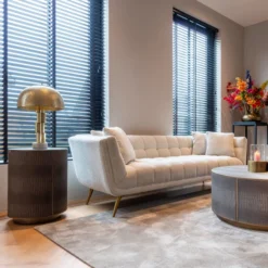 Bijzettafel Slangenleer Met Goud -VTwonen Verkoopwinkel 7531 5