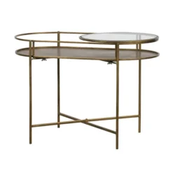 BePureHome Antique Brass Bijzettafel Ovaal