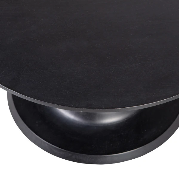 BePureHome Ronde Salontafel Met Bolpoot 3 BePureHome Ronde Salontafel Met Bolpoot - Afbeelding 3