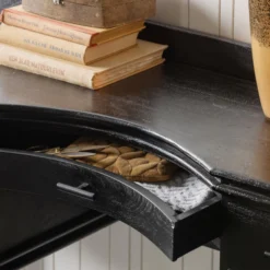 BePureHome Kaptafel Acaciahout -VTwonen Verkoopwinkel bepurehome boudoir kaptafel acaciahout zwart 03