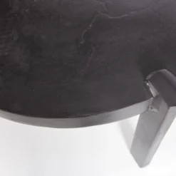 BePureHome Ronde Salontafelset Zwart Aluminium -VTwonen Verkoopwinkel bepurehome burly salontafelset zwart aluminium 05