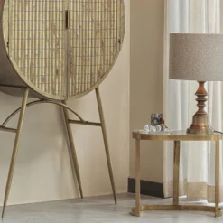 BePureHome Antique Brass Bijzettafelset 11 BePureHome Antique Brass Bijzettafelset -VTwonen Verkoopwinkel bepurehome clean antique brass bijzettafelset 03