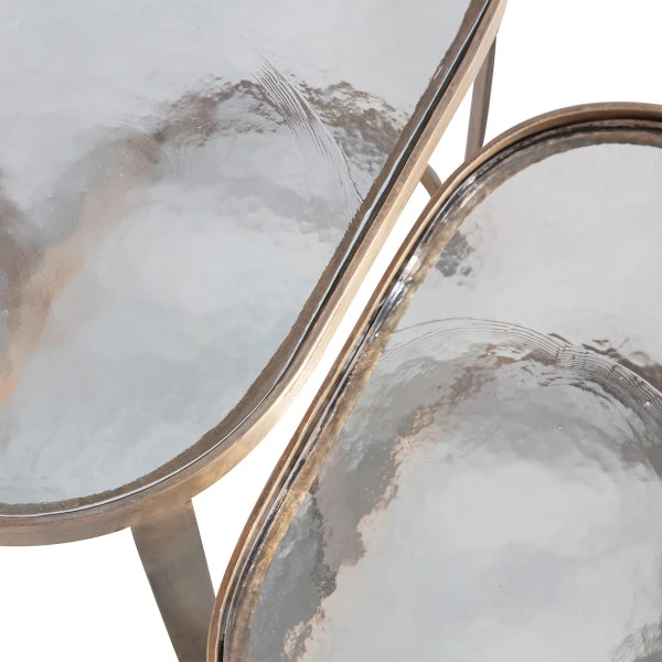 BePureHome Antique Brass Bijzettafelset 7 BePureHome Antique Brass Bijzettafelset - Afbeelding 7