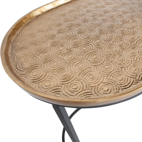 BePureHome Ovale Bijzettafelset Messing 3 BePureHome Ovale Bijzettafelset Messing - Afbeelding 3