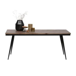 BePureHome Teak Eettafel Vintage -VTwonen Verkoopwinkel bepurehome rhombic eettafel teak 01