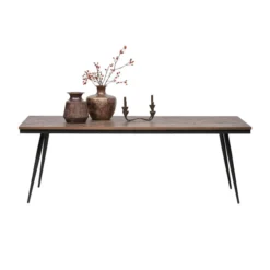 BePureHome Teak Eettafel Vintage -VTwonen Verkoopwinkel bepurehome rhombic eettafel teak 06