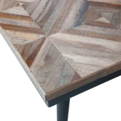 BePureHome Salontafel Teak Rechthoekig -VTwonen Verkoopwinkel bepurehome rhombic salontafel met mozaiek hout 03