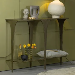 BePureHome Sidetable Metaal Antique -VTwonen Verkoopwinkel bepurehome scooping sidetable metaal antique 03