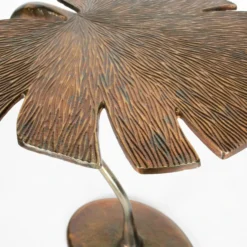 BePureHome Blad Bijzettafeltje Goud -VTwonen Verkoopwinkel bepurehome stylish blad bijzettafeltje goud bruin 4