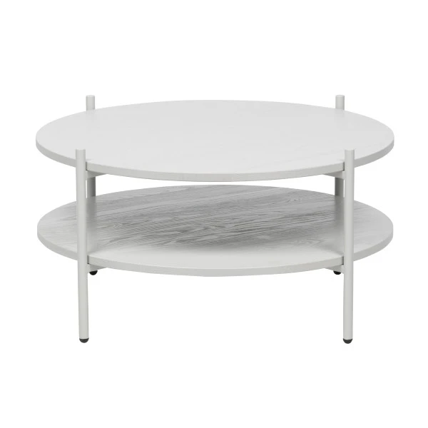 BePureHome Witte Salontafel Rond 1 BePureHome Witte Salontafel Rond