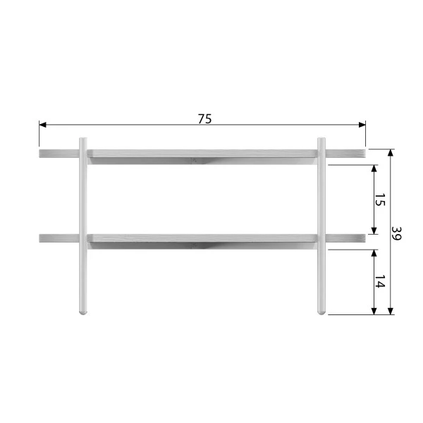 BePureHome Witte Salontafel Rond 5 BePureHome Witte Salontafel Rond - Afbeelding 5