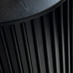 Bijzettafel Zwart Rond 7 Bijzettafel Zwart Rond -VTwonen Verkoopwinkel bijzettafel zwart rond bodio togo 05