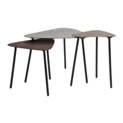 Bijzettafelset Loft Triangle Vintage