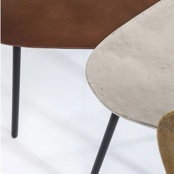 Bijzettafelset Loft Triangle Vintage 3 Bijzettafelset Loft Triangle Vintage - Afbeelding 3