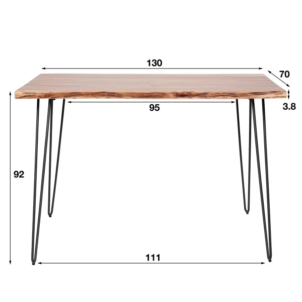 Boomstam Bartafel Acaciahout 3 Boomstam Bartafel Acaciahout - Afbeelding 3