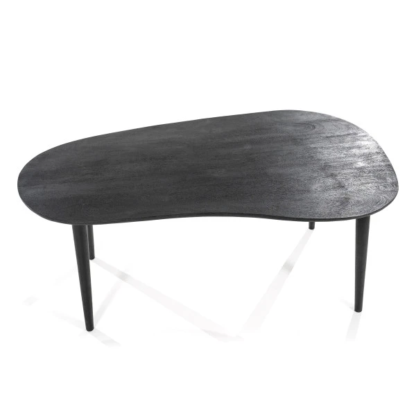 Eettafel Organische Vorm Zwart 1 Eettafel Organische Vorm Zwart