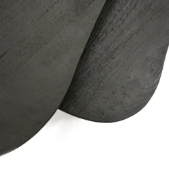 Organische Salontafel Set Zwart -VTwonen Verkoopwinkel by boo guus organische salontafel set zwart 03