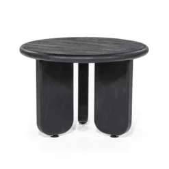 Houten Salontafel Rond -VTwonen Verkoopwinkel by boo odin houten salontafel rond 03 1