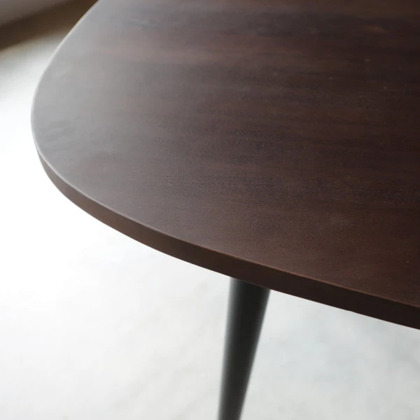 Deens Ovalen Bruine Eettafel 4 Deens Ovalen Bruine Eettafel - Afbeelding 4