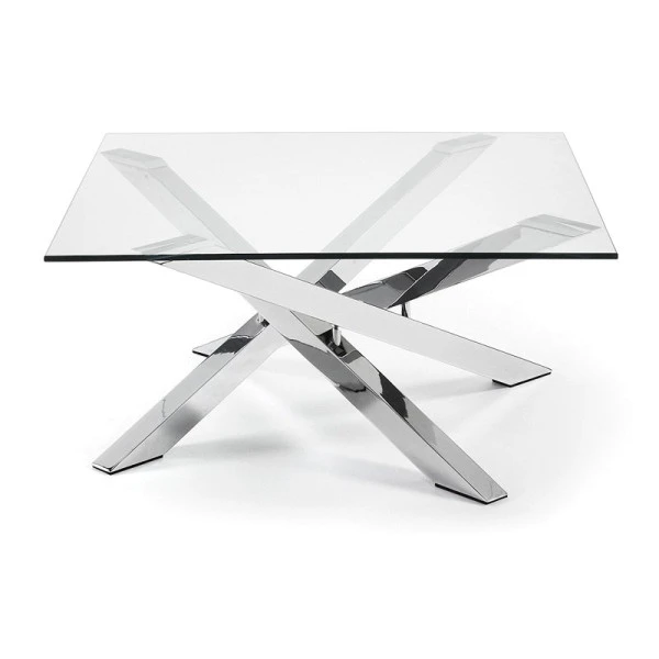 Salontafel Glas En Chroom 1 Salontafel Glas En Chroom