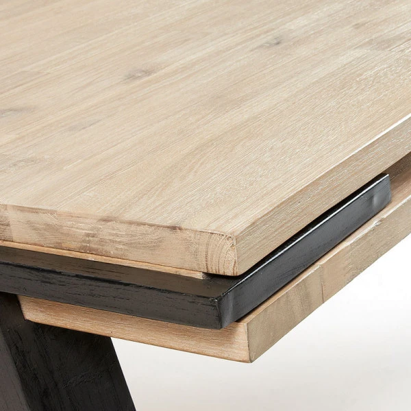 Acacia Eettafel Industrieel 4 Acacia Eettafel Industrieel - Afbeelding 4