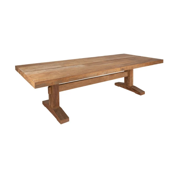 Teakhouten Eettafel 3 Teakhouten Eettafel - Afbeelding 3