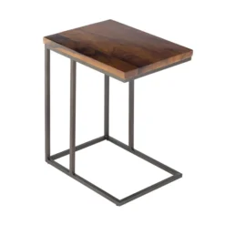 Bijzettafel Suar Hout -VTwonen Verkoopwinkel dtp home flare bijzettafel suar hout 05