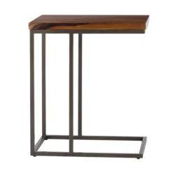 Bijzettafel Suar Hout -VTwonen Verkoopwinkel dtp home flare bijzettafel suar hout 07