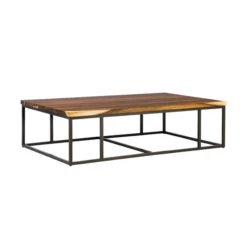 Rechthoekige Salontafel Suarhout -VTwonen Verkoopwinkel dtp home flare rechthoekige salontafel suar hout 05