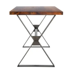 Stoere Bartafel Van Suar Hout -VTwonen Verkoopwinkel dtp home flare stoere bartafel van suar hout 06