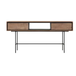 Moderne Sidetable Teakhout -VTwonen Verkoopwinkel dtp home metropole moderne sidetable teakhout 02