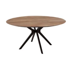 Ronde Design Eettafel Teak