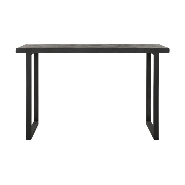 Teakhouten Bartafel Zwart - Afbeelding 2