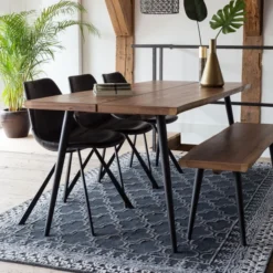 Eettafel Walnoot Hout