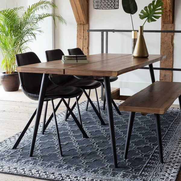 Eettafel Walnoot Hout 1 Eettafel Walnoot Hout