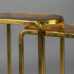 Messing Bijzettafelset -VTwonen Verkoopwinkel dutchbone bandhu messing bijzettafelset 03