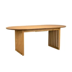 Ovale Eettafel Uitschuifbaar