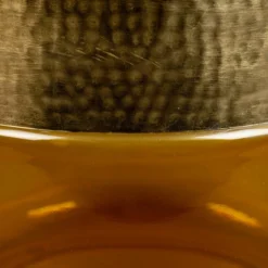 Gouden Bijzettafel Met Glas -VTwonen Verkoopwinkel dutchbone cave gouden bijzettafel met glas 04