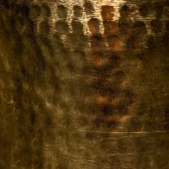 Gouden Bijzettafel Met Glas -VTwonen Verkoopwinkel dutchbone cave gouden bijzettafel met glas 06