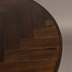 Ronde Eettafel Visgraat 5 Ronde Eettafel Visgraat -VTwonen Verkoopwinkel dutchbone class ronde eettafel visgraat 02