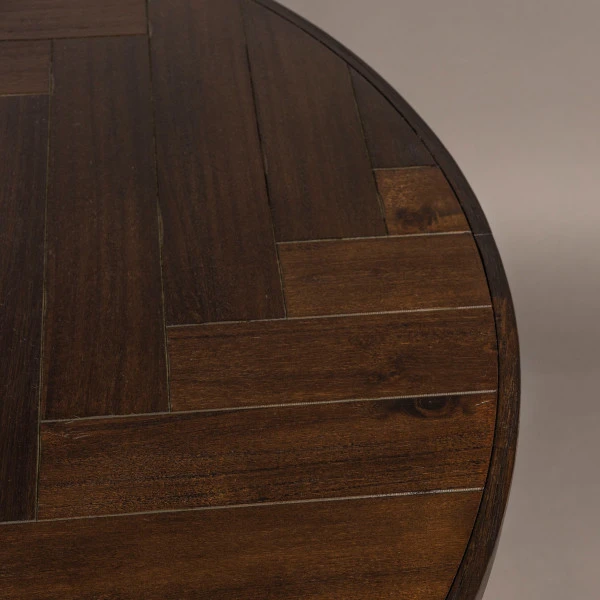 Ronde Eettafel Visgraat 3 Ronde Eettafel Visgraat - Afbeelding 3