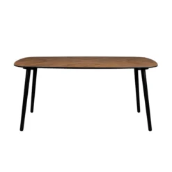 Walnoot Eettafel Deens Ovaal