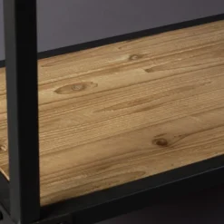 Zwart Marmeren Trolley -VTwonen Verkoopwinkel dutchbone consuela zwart marmeren trolley 05