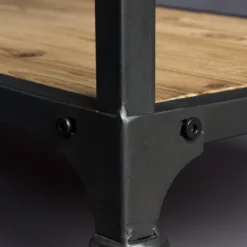 Zwart Marmeren Trolley -VTwonen Verkoopwinkel dutchbone consuela zwart marmeren trolley 06