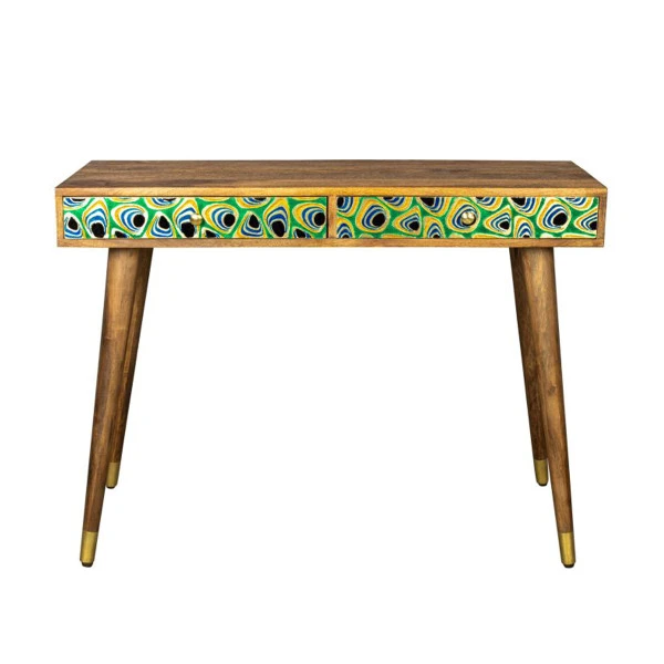 Kleurrijke Sidetable Mangohout 1 Kleurrijke Sidetable Mangohout