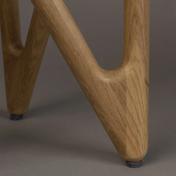 Bijzettafel Hout En Glas 5 Bijzettafel Hout En Glas - Afbeelding 5