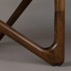 Ronde Salontafel Hout En Glas -VTwonen Verkoopwinkel dutchbone naia ronde salontafel glas 04