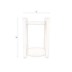 Design Bijzettafel Metaal -VTwonen Verkoopwinkel dutchbone navagio design bijzettafel 07