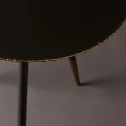 IJzeren Bijzettafelset Rond -VTwonen Verkoopwinkel dutchbone stalwart ijzeren bijzettafelset rond 06